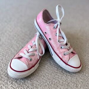 Converse Chuck Taylor All Star Sparkle Ox Little Kids Shoes - Size 1
